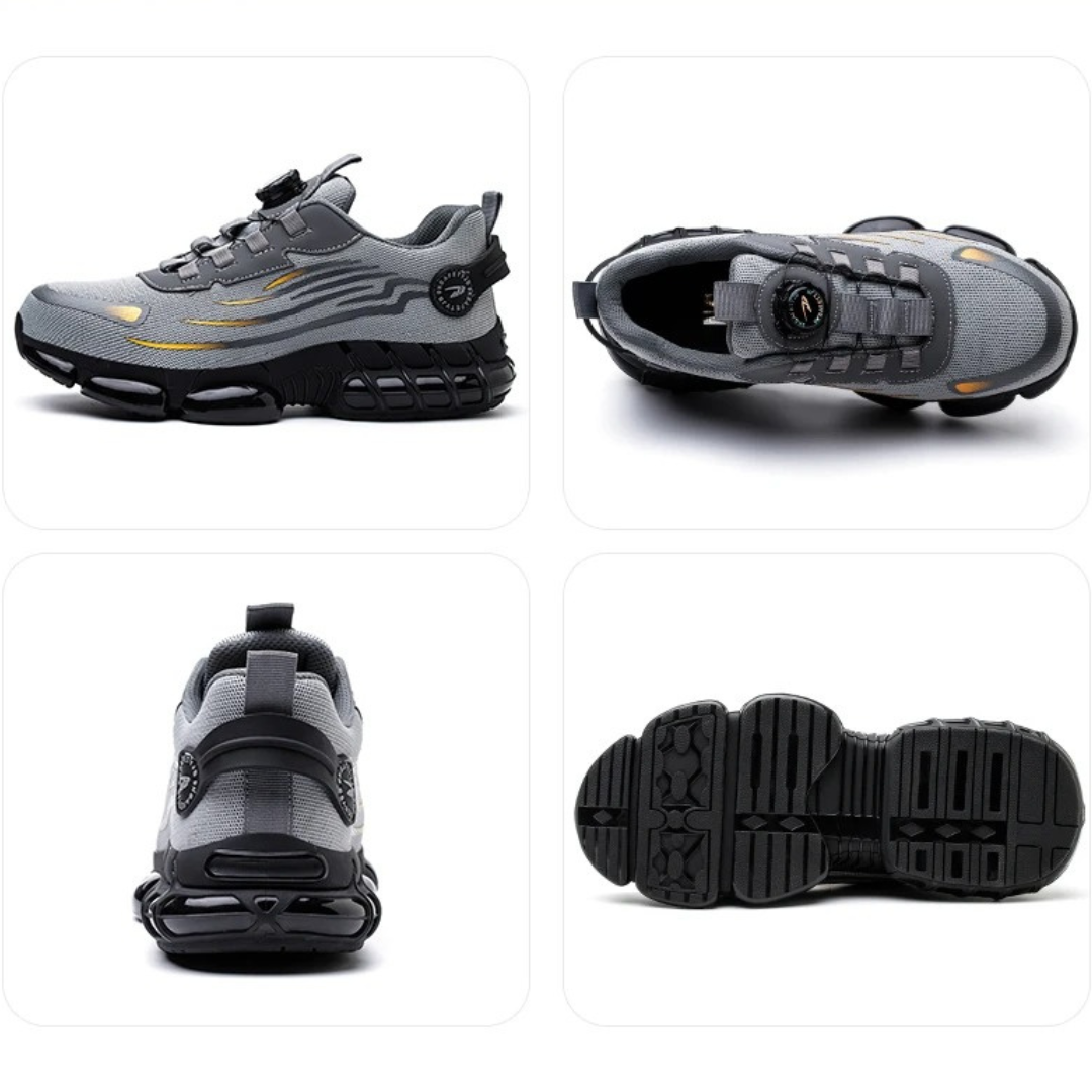 Sneakersy robocze z ukrytymi elementami ochronnymi