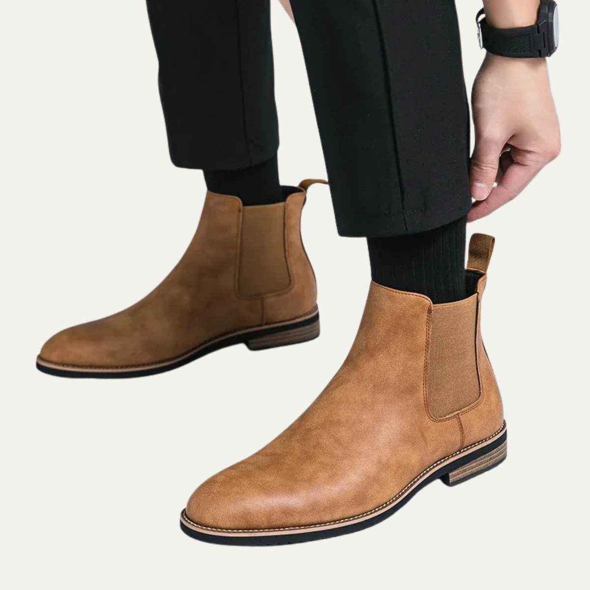 Sztyblety Alderton wsuwane, styl smart casual