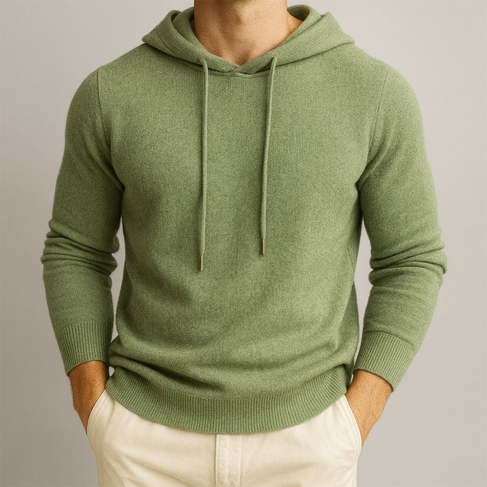 Bluza Everest z kapturem, czysty kaszmir