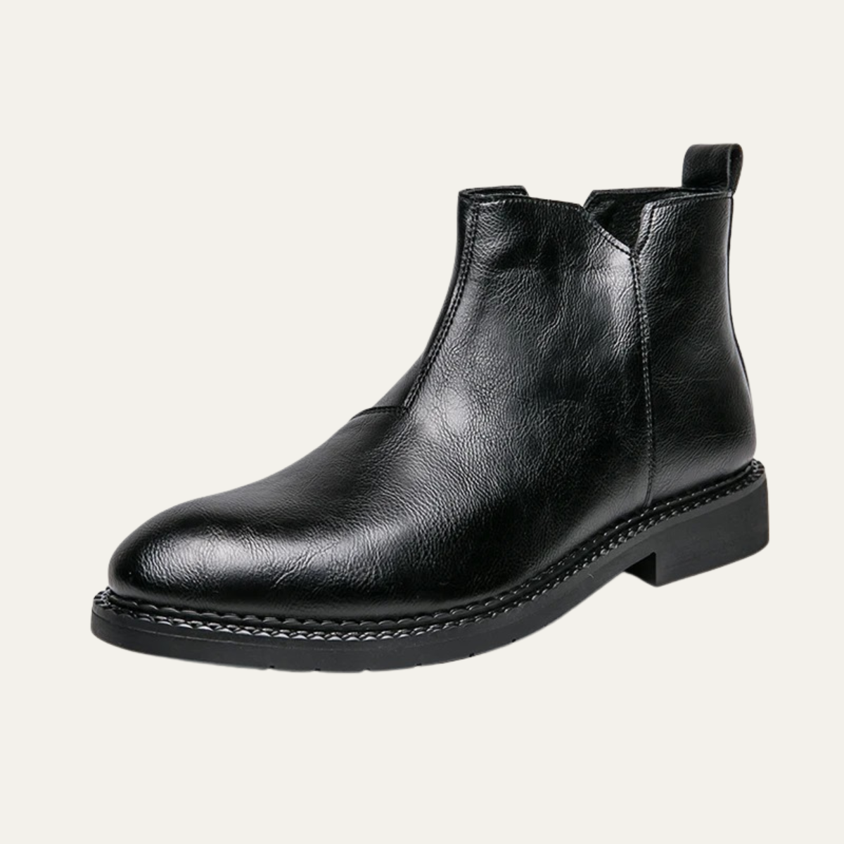 Buty Etna Rosso ze skóry naturalnej, klasyczna forma