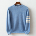 Sweter Lunero z mieszanki kaszmiru, sportowy detal