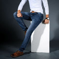 Jeansy Theo z elastycznego denimu, swoboda ruchu