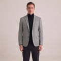 Marynarka slim fit jednorzędowa, lekka konstrukcja