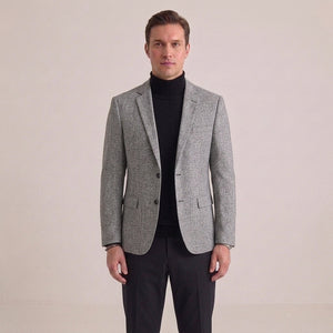 Marynarka slim fit jednorzędowa, lekka konstrukcja