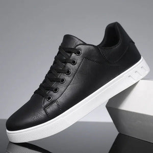 Sneakersy niskie sznurowane, zaokrąglony nosek