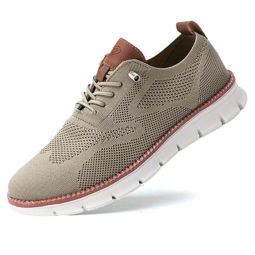 Sneakersy z oddychającej dzianiny, mocna amortyzacja