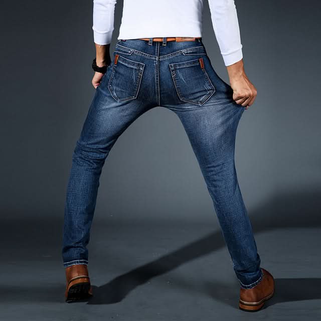 Jeansy Theo z elastycznego denimu, swoboda ruchu