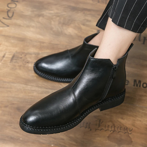Buty Etna Rosso ze skóry naturalnej, klasyczna forma