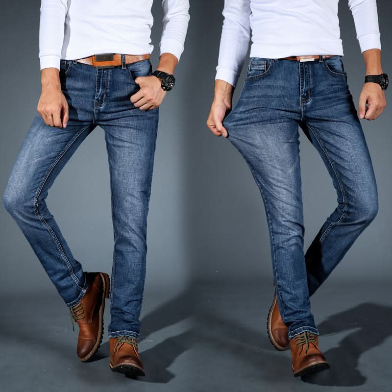 Jeansy Theo z elastycznego denimu, swoboda ruchu