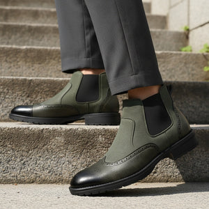 Sztyblety Quark-18 ze zdobieniami brogues