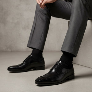 Buty Ember-15 typu brogues, ponadczasowa elegancja