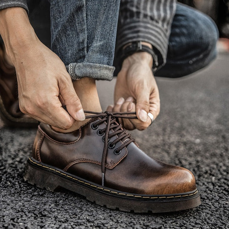 Buty codzienne ze skóry, klasyczna forma