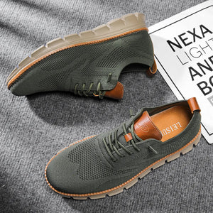 Sneakersy z oddychającej dzianiny, mocna amortyzacja