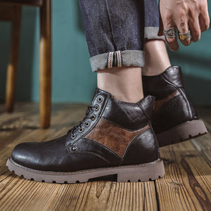 Botki Zenith-17 w stylu heritage, surowy charakter