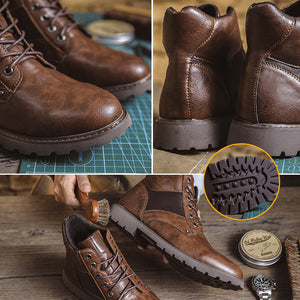 Botki Zenith-17 w stylu heritage, surowy charakter