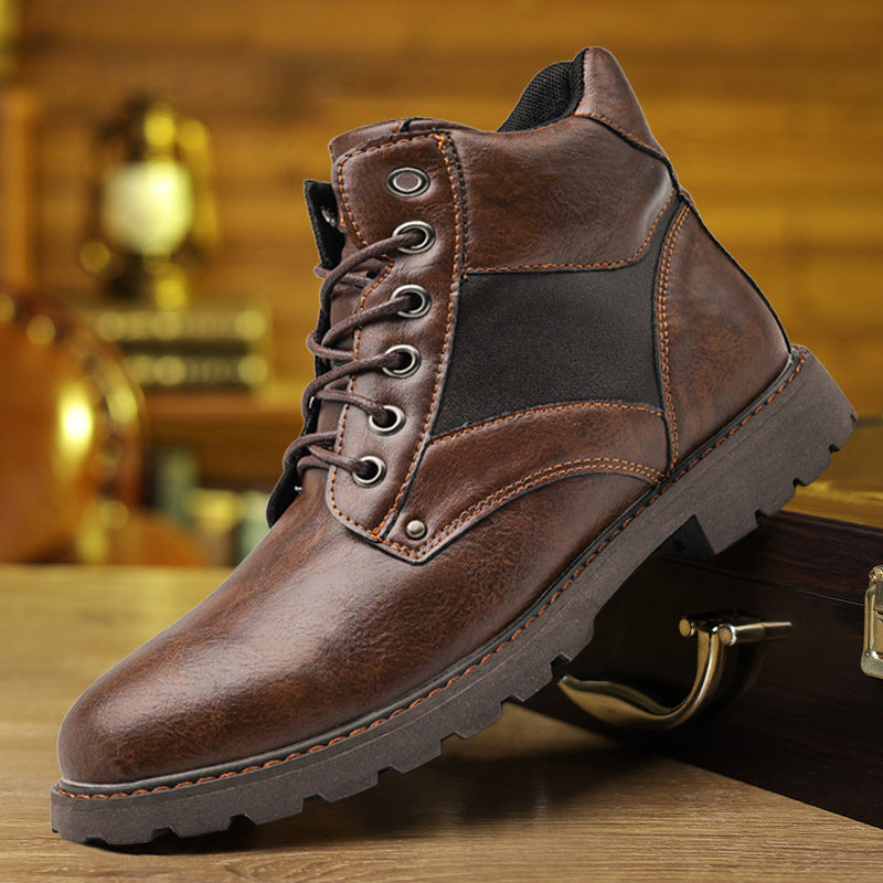 Botki Zenith-17 w stylu heritage, surowy charakter