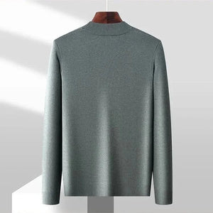 Sweter Arden z dzianiny żakardowej, półgolf