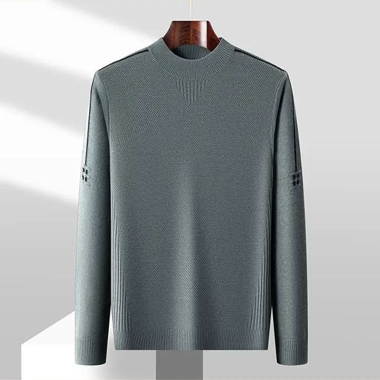 Sweter Arden z dzianiny żakardowej, półgolf