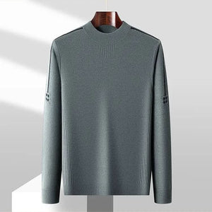 Sweter Arden z dzianiny żakardowej, półgolf