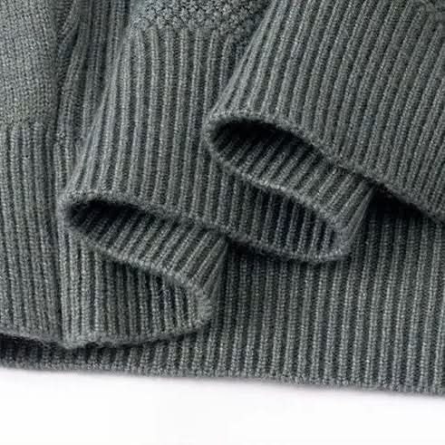 Sweter Arden z dzianiny żakardowej, półgolf