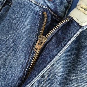 Jeansy Hugo slim fit w jasnym spranym denimie