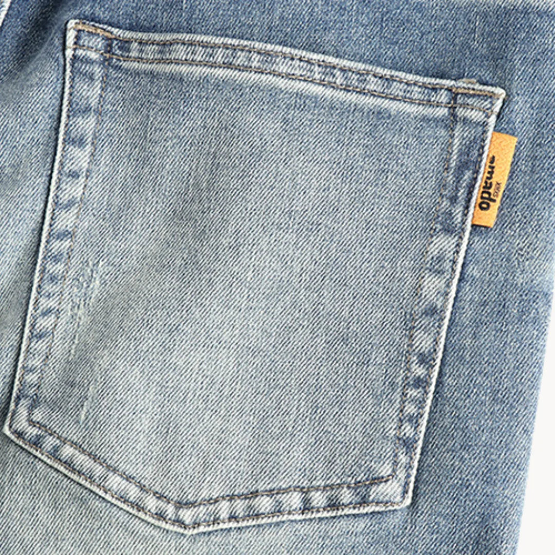 Jeansy Hugo slim fit w jasnym spranym denimie