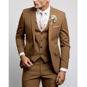 Garnitur trzyczęściowy slim fit, dziesięć kolorów