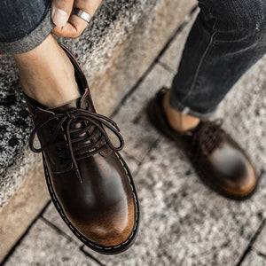 Buty codzienne ze skóry, klasyczna forma