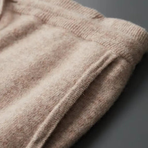 Komplet domowy z wełny merynosów, bluza i joggery