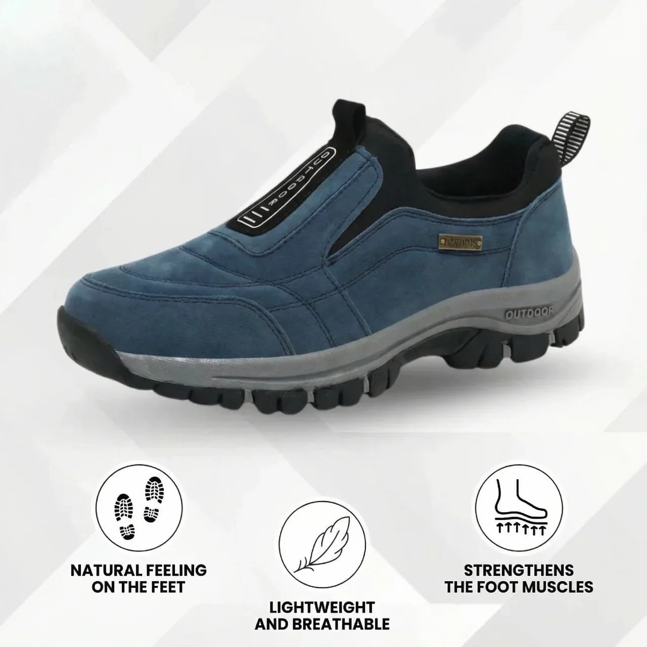 Sneakersy Alessio wsuwane, komfort i przyczepność