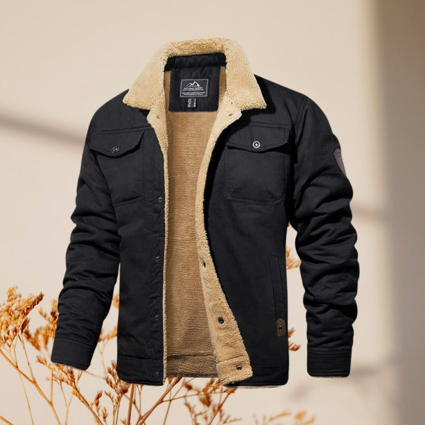 Kurtka bomber Dan, styl jeansowy