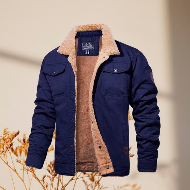 Kurtka bomber Dan, styl jeansowy