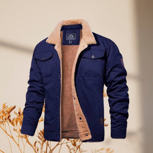 Kurtka bomber Dan, styl jeansowy