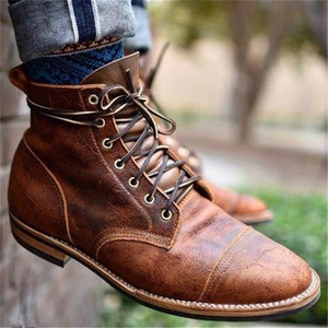 Botki Echo-07 w stylu retro, surowy charakter