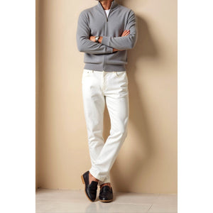 Kardigan Sandr o kroju slim fit, mieszanka bawełny