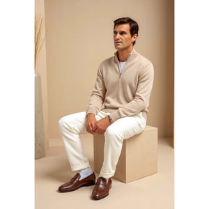 Kardigan Sandr o kroju slim fit, mieszanka bawełny