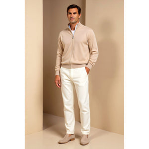 Kardigan Sandr o kroju slim fit, mieszanka bawełny