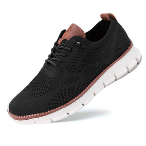 Sneakersy z oddychającej dzianiny, mocna amortyzacja