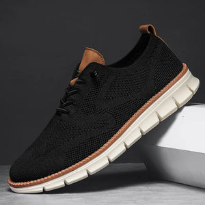 Sneakersy z elastycznej dzianiny, naturalne dopasowanie