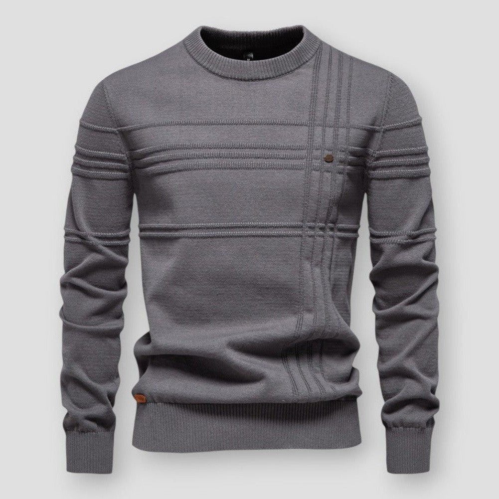Sweter Hugo z okrągłym dekoltem, miękkie materiały
