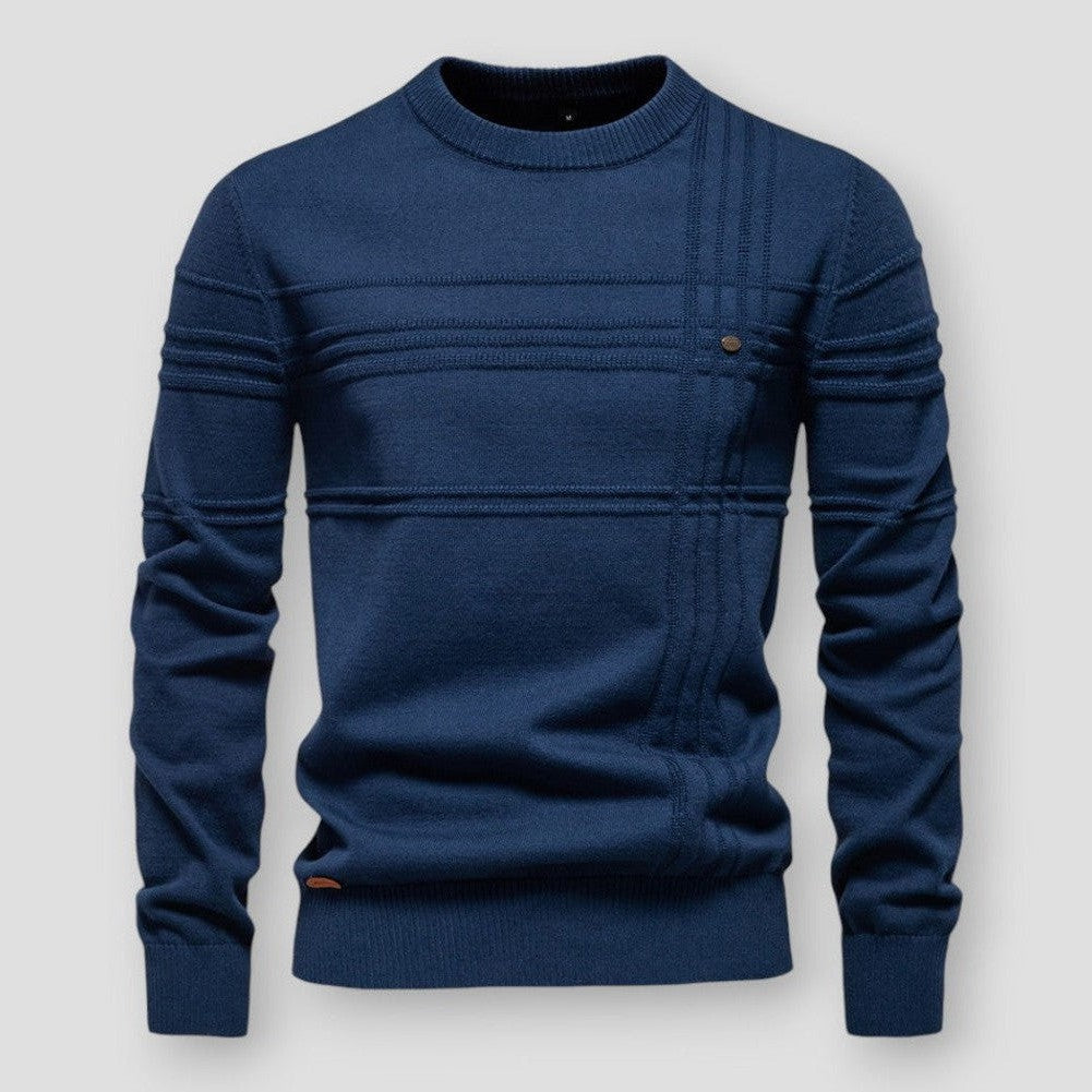 Sweter Hugo z okrągłym dekoltem, miękkie materiały