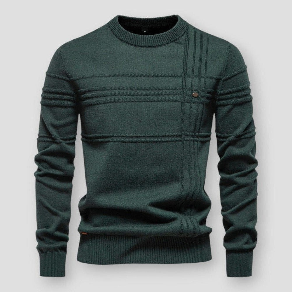 Sweter Hugo z okrągłym dekoltem, miękkie materiały