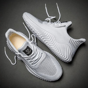 Lekkie sneakersy z dzianiny, opływowa sylwetka