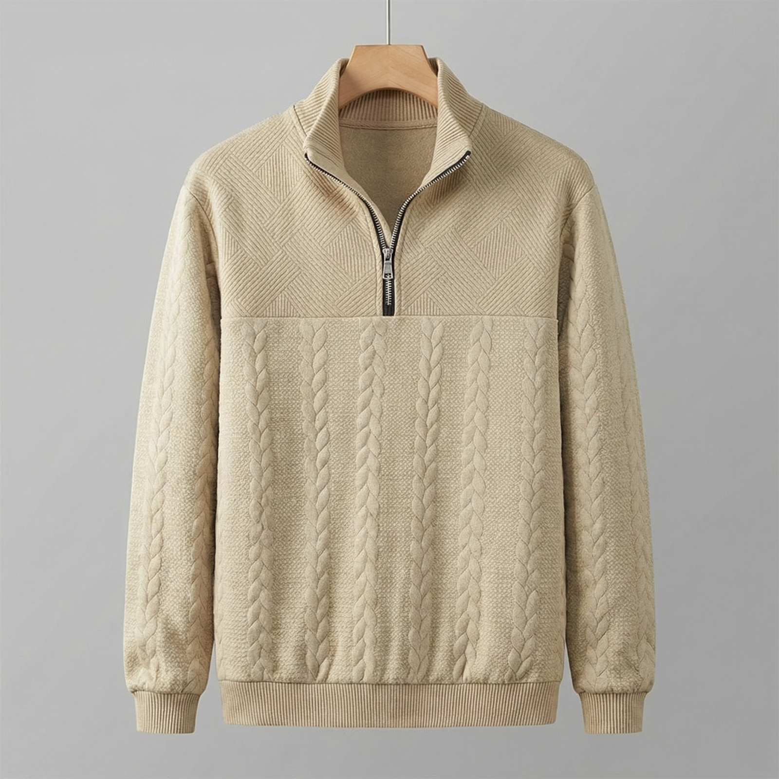 Bluza Camden z krótkim zamkiem, ciepło na zimę
