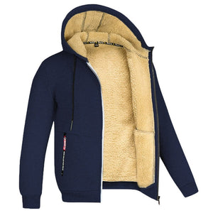 Bluza z kapturem i podszewką typu teddy, dziewięć kolorów