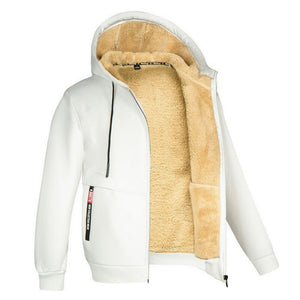Bluza z kapturem i podszewką typu teddy, dziewięć kolorów