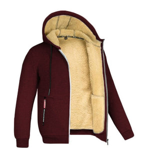 Bluza z kapturem i podszewką typu teddy, dziewięć kolorów