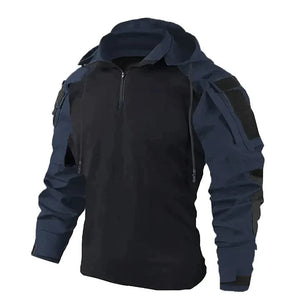 Bluza taktyczna Jasper z kapturem, krój slim fit