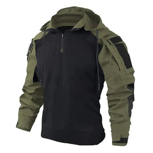 Bluza taktyczna Jasper z kapturem, krój slim fit