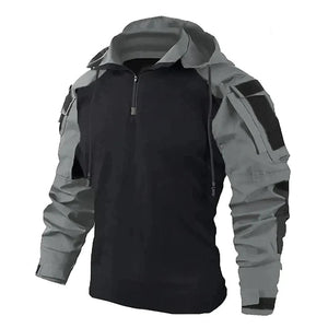 Bluza taktyczna Jasper z kapturem, krój slim fit